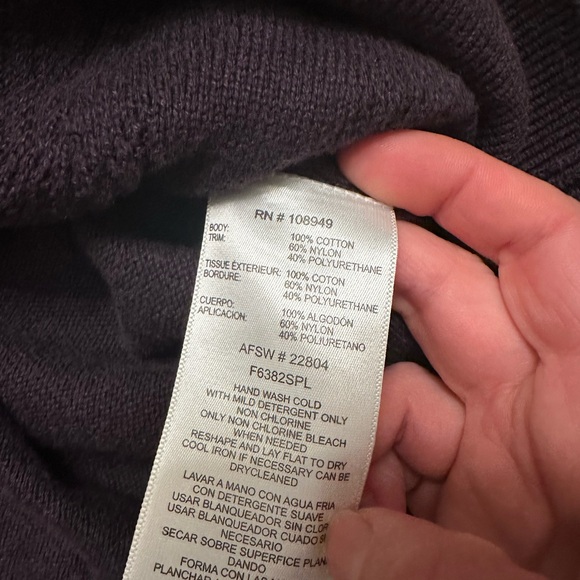 Alex Cannon Cable Knit Mock Neck Sweater - Picture 3 of 4